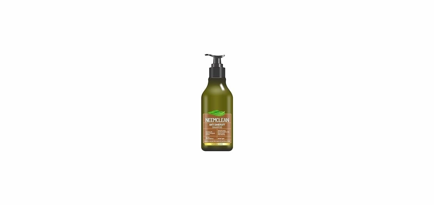 Tubees Neemclean Anti Dandruff Shampoo-300ML (10.1 Oz)