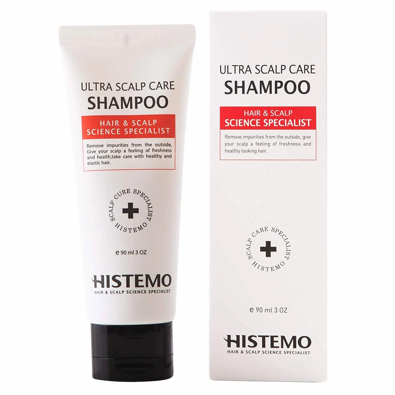 Ultra Scalp Care Shampoo: DHT Blocking Hair Restoration, Growth Promoter with Biotin for Men & Women, Prevents Loss on Oily or Colored Hair (3 oz)