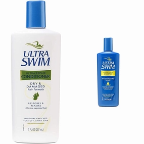 Ultra Swim Conditioner & Shampoo Bundle - Ultra Hydration 7oz Conditioner and Chlorine Removal 7 Ounce Shampoo