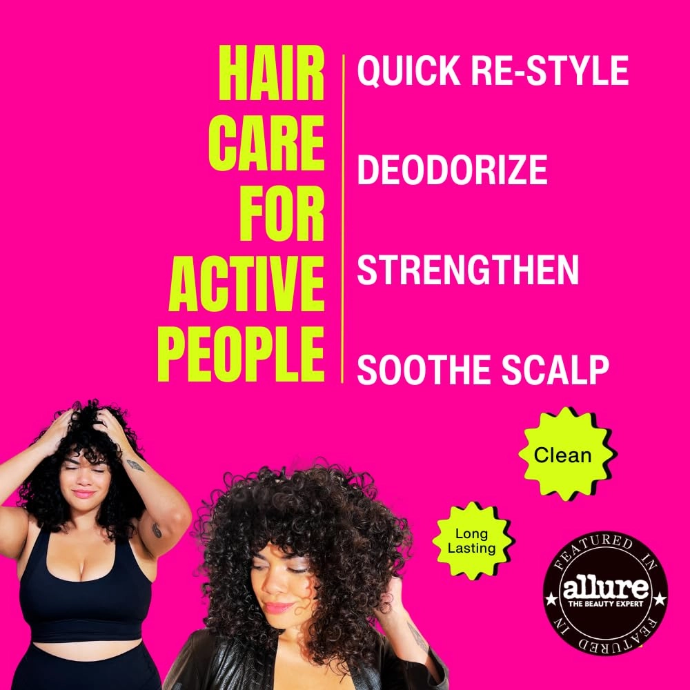 Unsubscribe Pack of 2 No-Rinse Hair Wash Foam - Post Workout Waterless Hair Cleanser and Sweaty Hair Refresher | Gunk Free Formula | Made for Coarse, Curly, Bleached, Color-Treated Hair (3.5 oz)