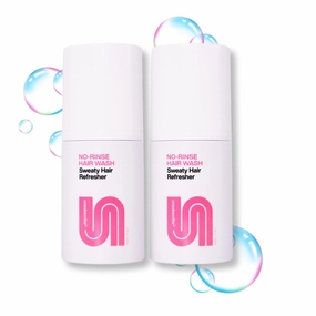 Unsubscribe Pack of 2 No-Rinse Hair Wash Foam - Post Workout Waterless Hair Cleanser and Sweaty Hair Refresher | Gunk Free Formula | Made for Coarse, Curly, Bleached, Color-Treated Hair (3.5 oz)