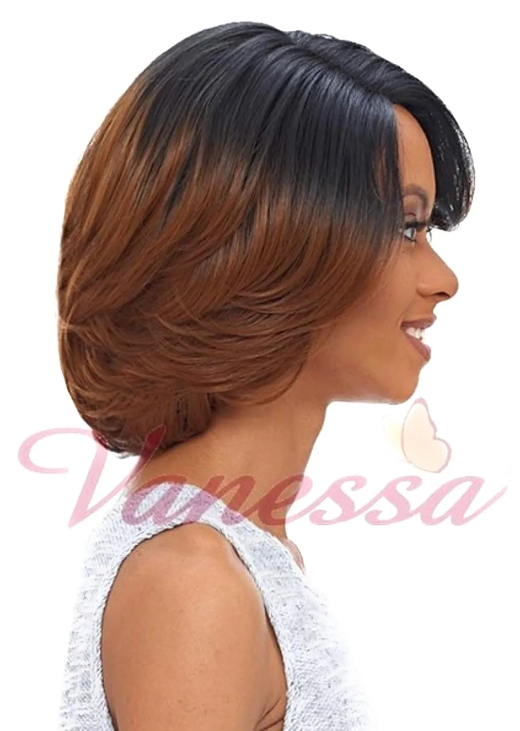 VANESSA SUPER C-SIDE LACE PART JANE (1 JET BLACK)