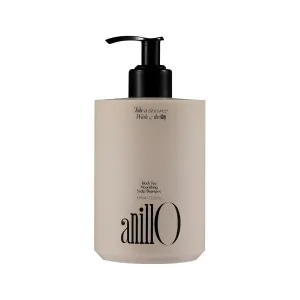 Vegan Nourishing Scalp Shampoo with Black Tea, Hyaluronic & Amino Acids to Strengthen Scalp Barrier, Creamy Woody Scent, Paraben, Sulfate & Silicone Free 450ml / 15.22 fl. Oz