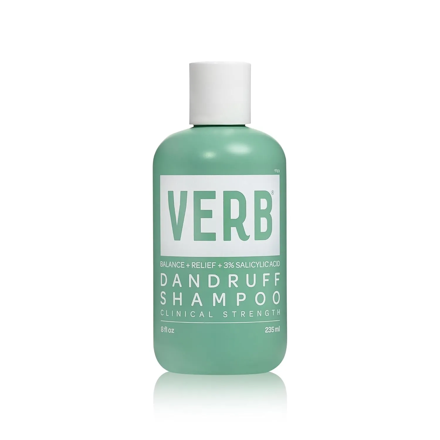VERB® Dandruff Shampoo - for Gentle Cleansing and Clinical Strength Dandruff Relief with 3% Salicylic Acid