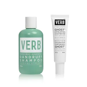 VERB® Dandruff Shampoo - for Gentle Cleansing and Clinical Strength Dandruff Relief with 3% Salicylic Acid