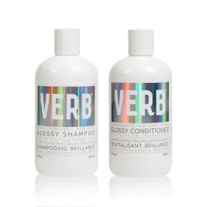 VERB Glossy Shampoo – Adds Moisture   High Shine for Thick to Coarse Hair – Sulfate, Paraben and Gluten Free