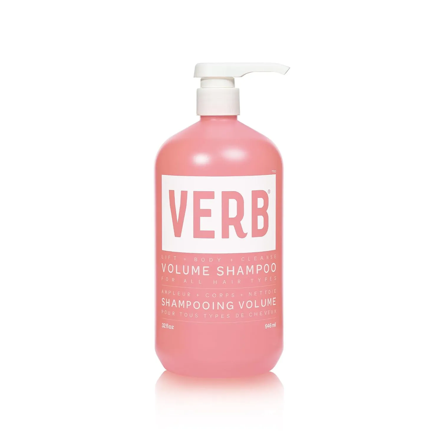 VERB Volume Shampoo - Gently Cleanses   Lifts Flat Hair - Sulfate, Paraben and Gluten Free