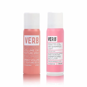 VERB Dry Shampoo Light - Gentle Cleanse, Style Extender & Light Volume - Refreshing Dry Shampoo Spray Removes Oil & Adds Volume - Vegan Dry Shampoo for Light Tones With No Harmful Sulfates, 5 oz