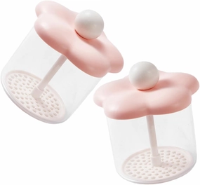 VICASKY 2pcs Portable Foaming Pump Bottle Easy Use Shampoo Foam Maker for Travel Compact Liquid Containers for Facial Cleaning and Hair Care Suitable for All Shampoos