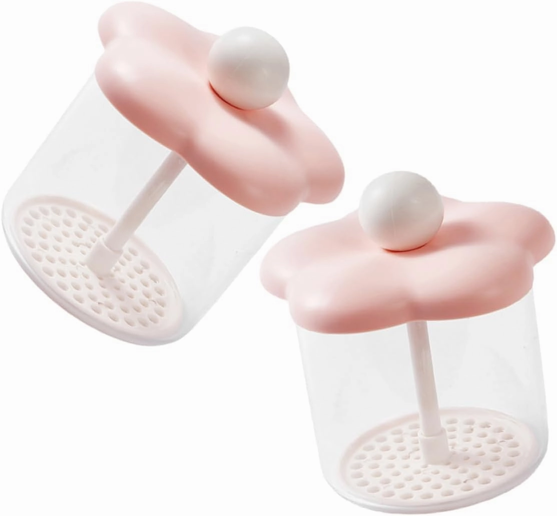 VICASKY 2pcs Portable Foaming Pump Bottle Easy Use Shampoo Foam Maker for Travel Compact Liquid Containers for Facial Cleaning and Hair Care Suitable for All Shampoos