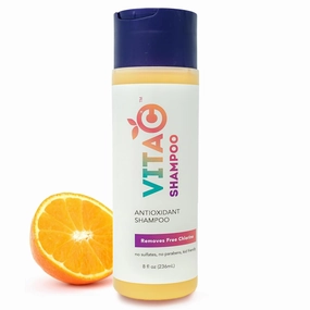 Vita C Swimmers Post-Swim Chlorine Removing Shampoo & Body Wash, Swim Tested, Gently Eliminate Chlorine & Water Toxins. Patented Antioxidant Formula, Hydrates & Rejuvenates Hair and Skin - 8 Fl Oz