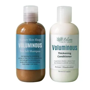Voluminous Hair Thickening Shampoo and Conditioner