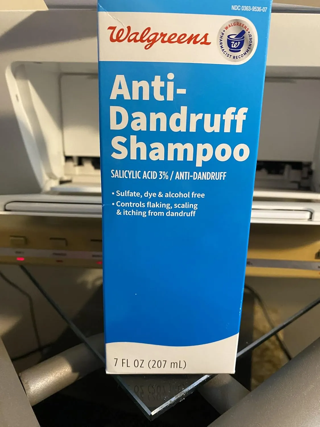 WALGREENS Dandruff Shampoo DRY Itchy Scalp 7 OZ, 1 Ounce (Pack of 1), White