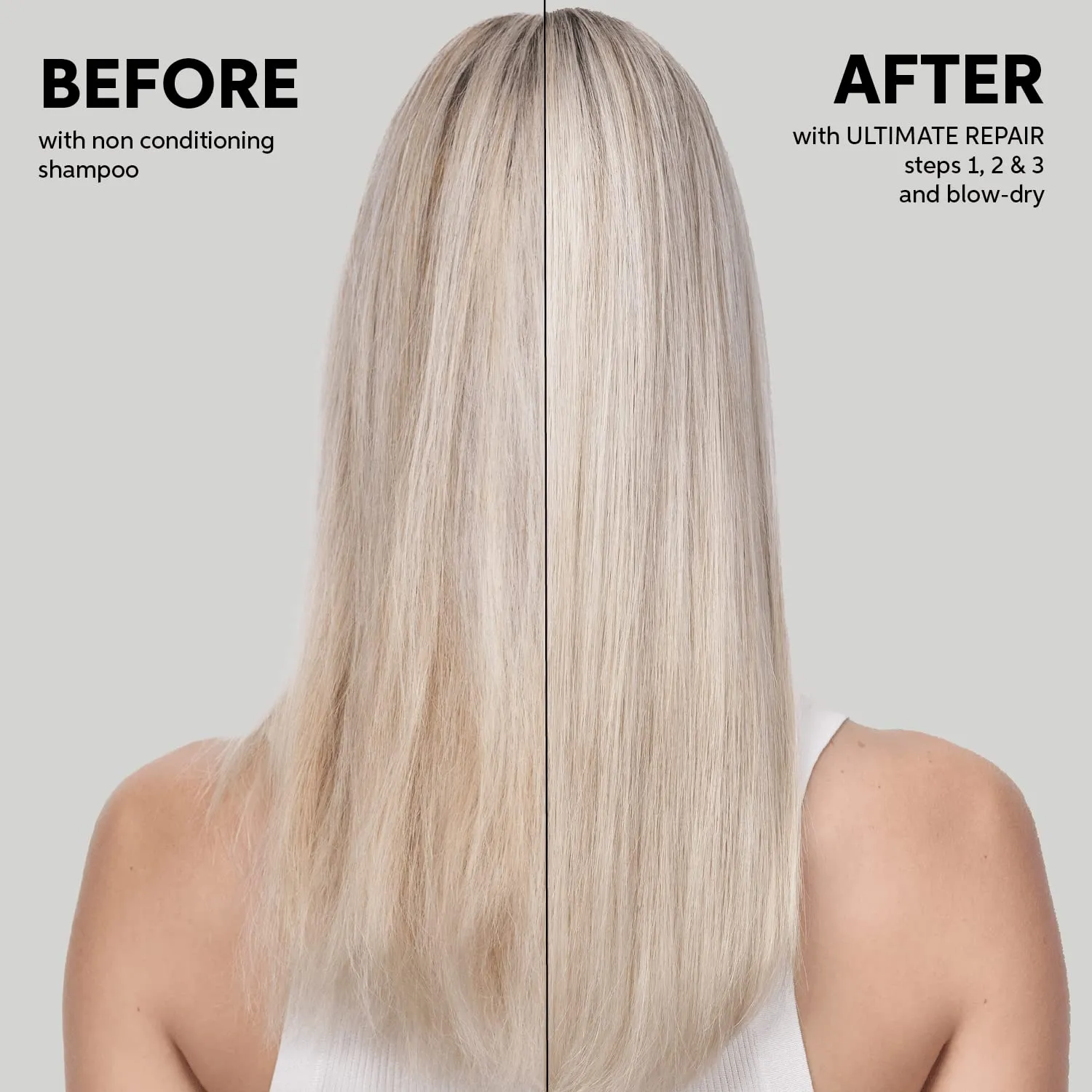 Wella Professionals ULTIMATE REPAIR Shampoo for Damaged Hair | Repairs, Strengthens, & Moisturizes with AHA & Omega-9 | For All Hair Types