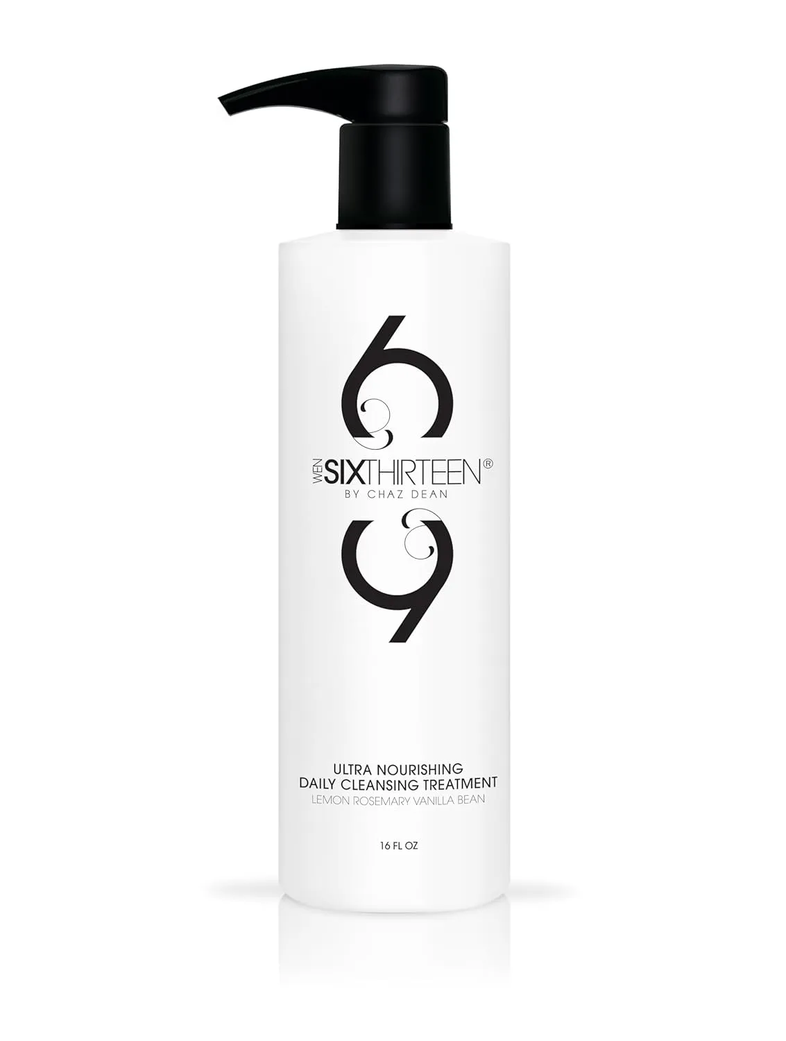 WEN 613 by Chaz Dean Cleansing Conditioner - Shampoo & Conditioner Cowash for Fine or Curly Hair, Co Wash - Lemon, Rosemary, Vanilla Bean, 16 Fl Oz (Pack of 1)