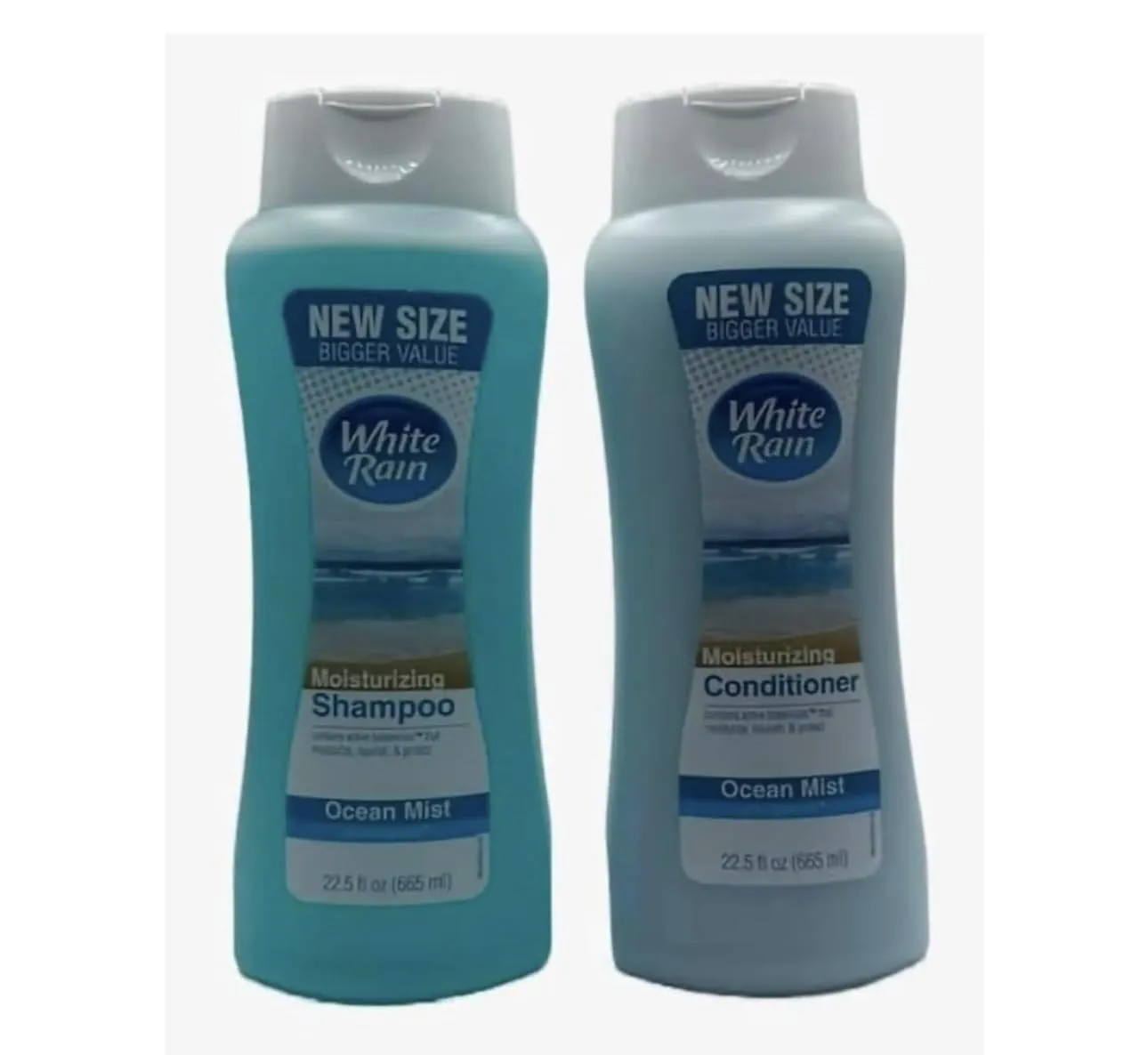 White Rain Ocean Mist Moisturizing Shampoo and Conditioner, 22.5 fl oz