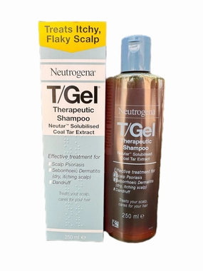 Wholesale Deal 6 UNITS of 250 ML/ 8.45oz Each T/GEL Tgel Therapeutic Anti Dandruff Shampoo Anti-Dandruff Treatment for Long-Lasting Relief of Itching and Flaking Scalp World No 1 Shampoo Best Price
