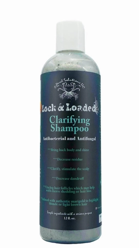 Yadain Locked N Loaded Clarifying Shampoo for Oily Hair And Scalp - Refreshes Scalp & Removes Buildup Shampoo For All Hair Types, 12oz