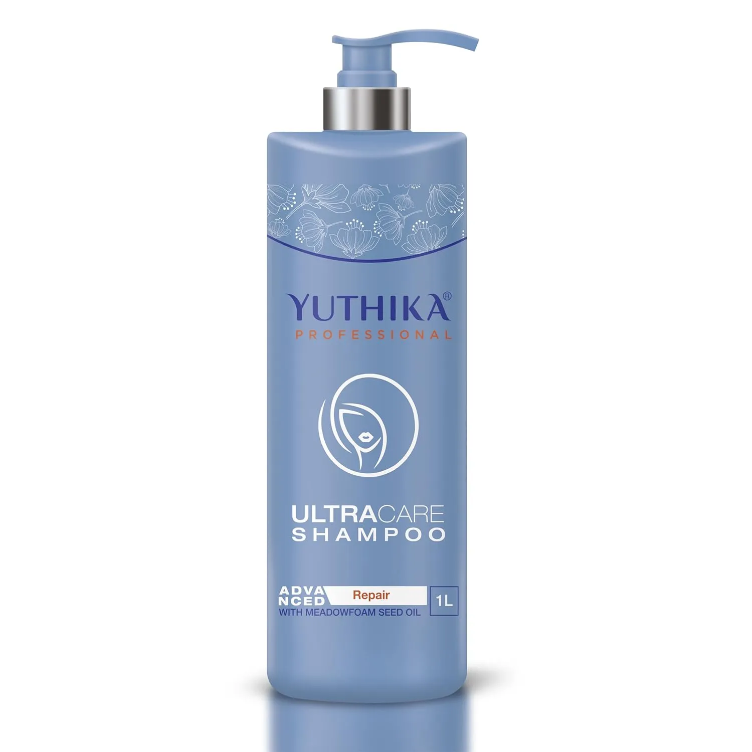 Yuthika Professional UltraCare Advanced Hair Repair Anti Dandruff Shampoo for Frizzy Damaged Hair Help Strengthens Weak & Brittle Hair for Strong Silky & Shiny Hair for Women Girl Men - 33.81 FL Oz
