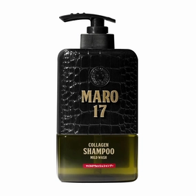 ＭＡＲＯ１７ MARO17 Japan's #1 Collagen Shampoo Mild Wash - Deep Cleansing Anti Danfruff Shampoo for Men - Removes Dandruff, Hydrates Scalp & Stimulates Collagen Production - Soothes Dry, Flaky Scalp